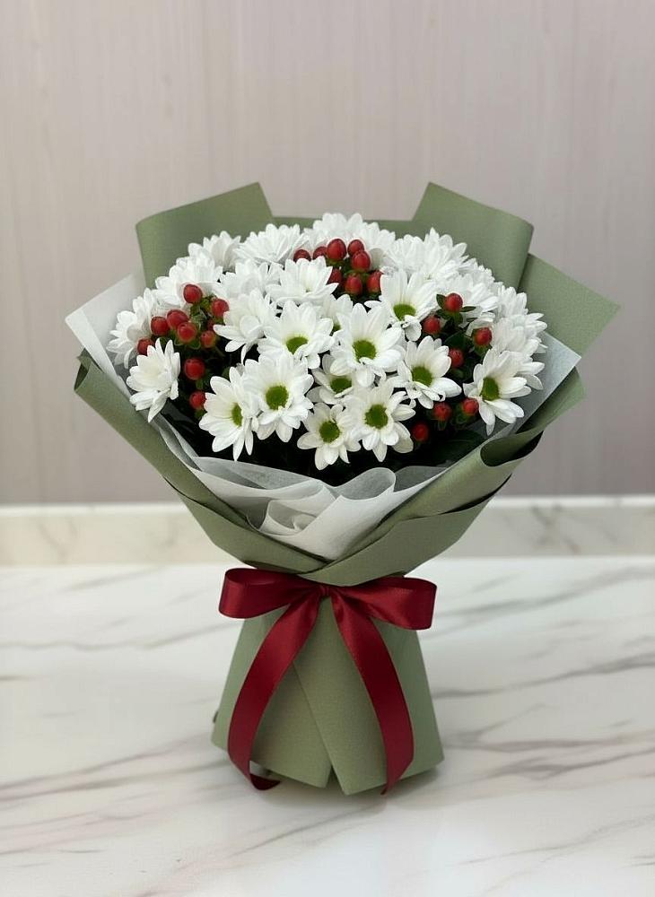 Букет цветов из: Хризантемы в Нововоронеже