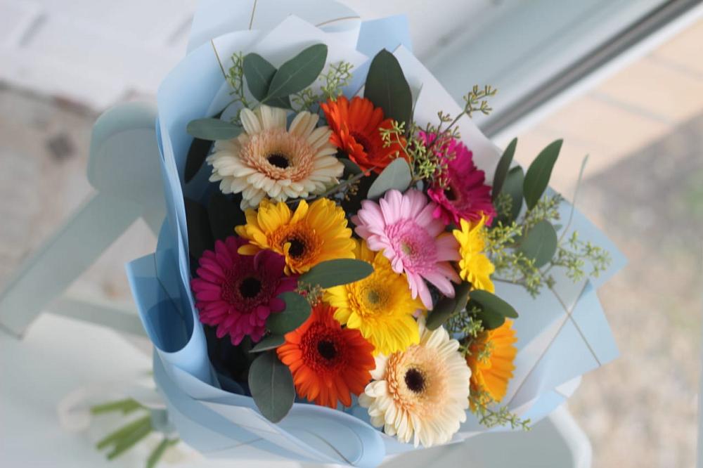 Букет цветов из: Герберы в Нововоронеже