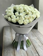 Букет 35 Белых роз в Нововоронеже