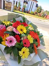 Букет цветов из:  Герберы #REPLACE_PRED# Нововоронеже