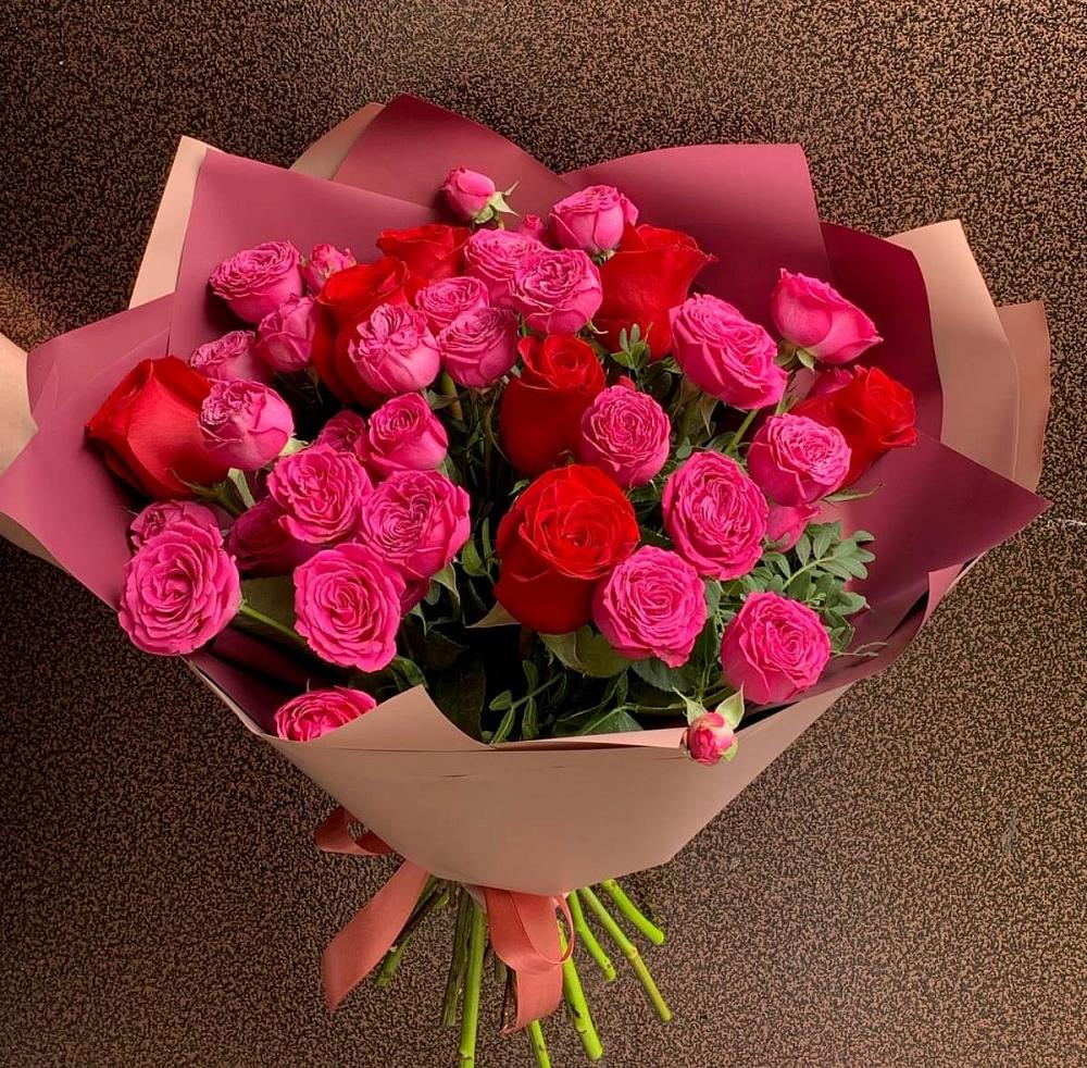 Букет В объятьях нежности в Нововоронеже