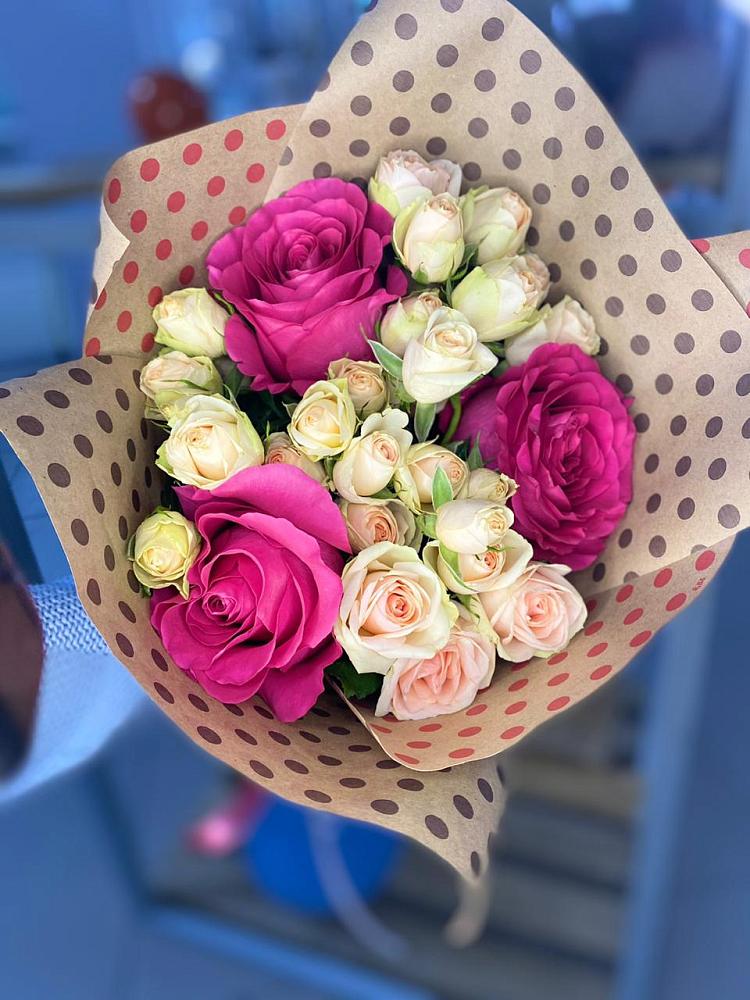 Букет цветов из: Розы в Нововоронеже