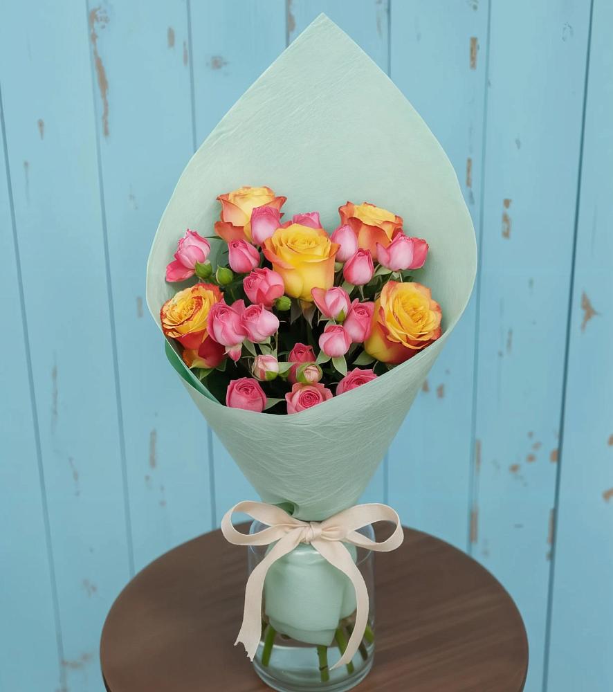 Букет цветов из: Розы в Нововоронеже