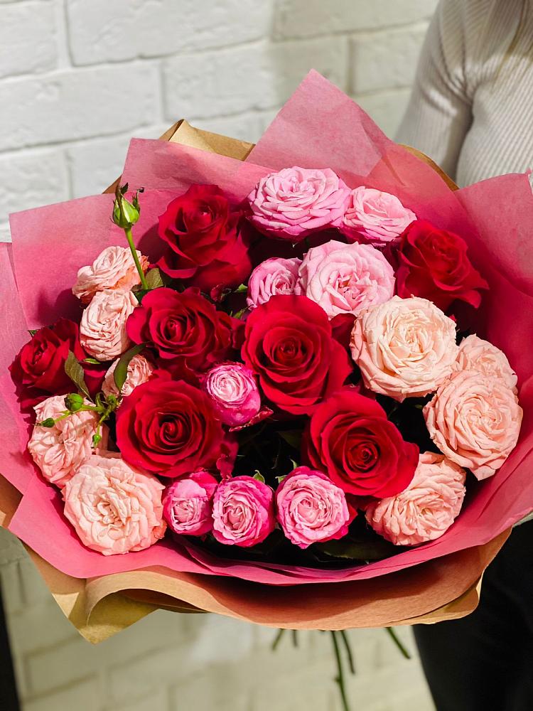 Букет цветов из: Розы в Нововоронеже