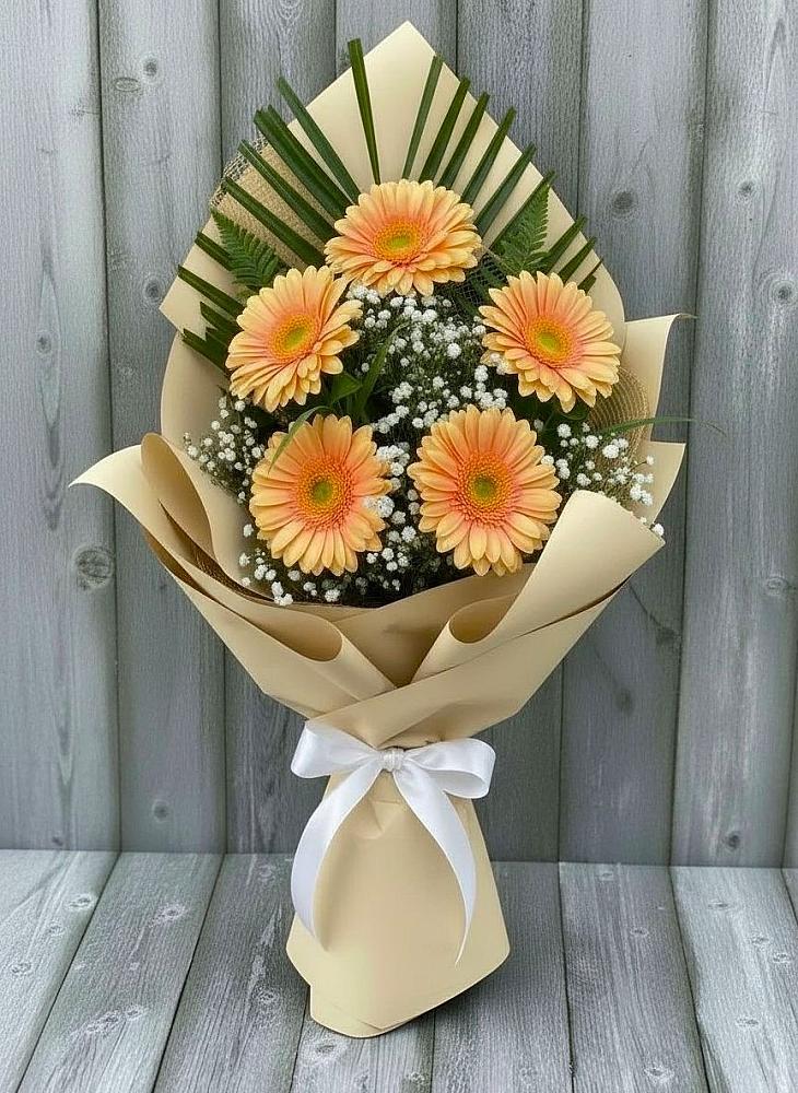 Букет цветов из: Герберы в Нововоронеже