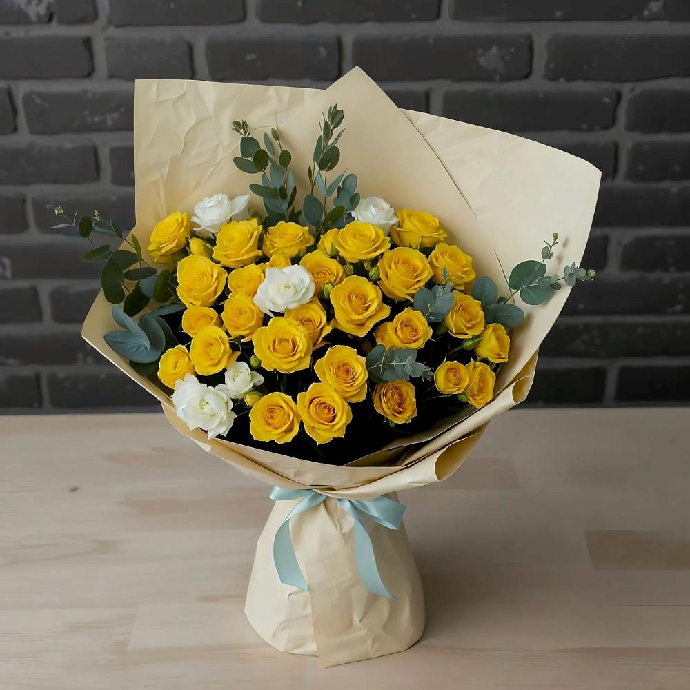 Букет цветов из: Розы в Нововоронеже