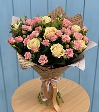 Букет цветов из:  Розы в Нововоронеже