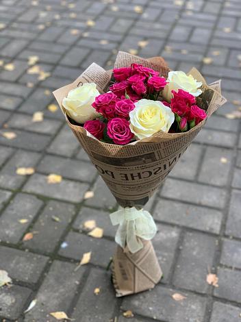 Букет цветов из: Розы в Нововоронеже