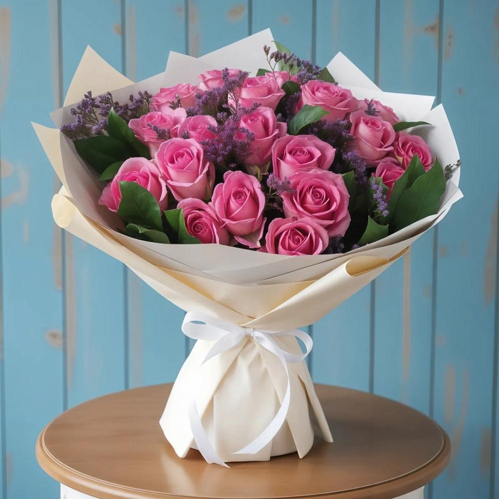 Букет цветов из: Розы в Нововоронеже