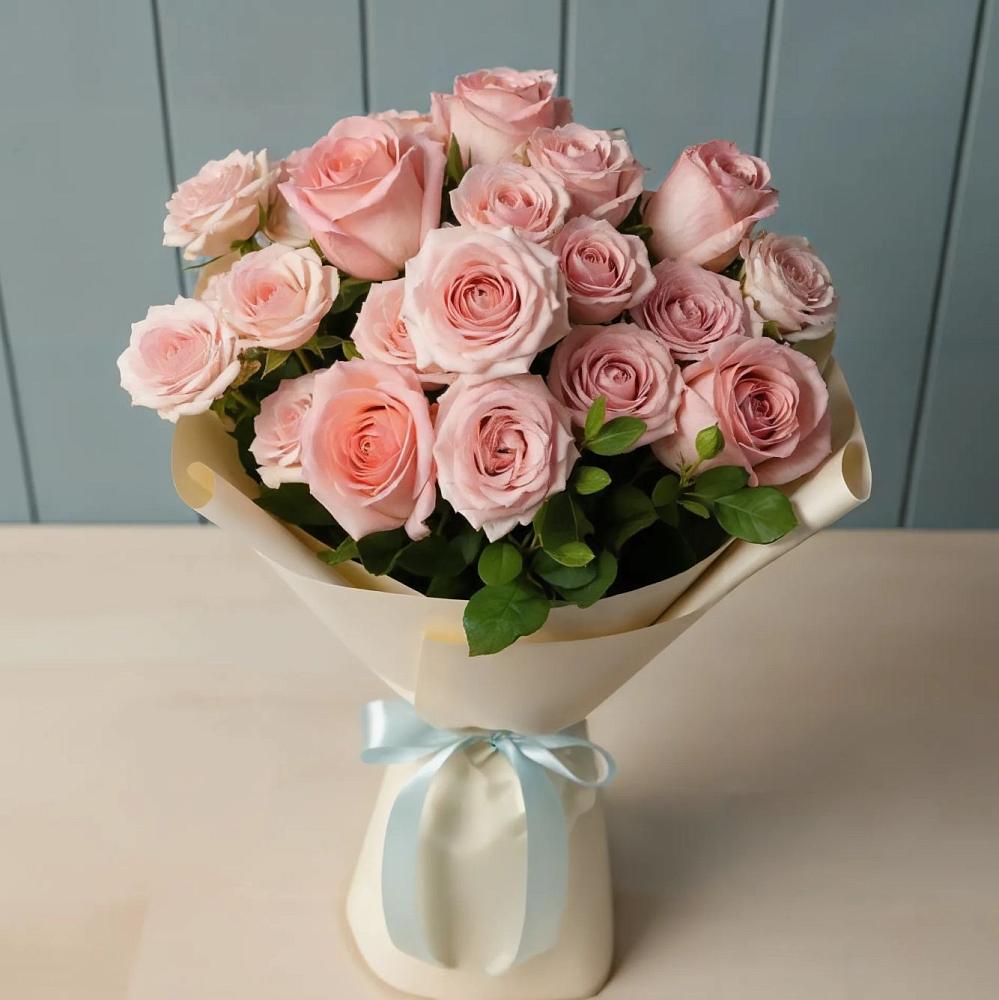 Букет Розовый шарм в Нововоронеже